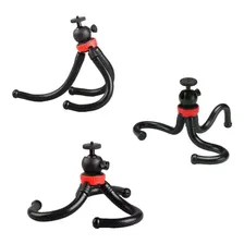 Tripé Flexível Celular / Gopro / Dslr + Controle Bluetooth Foto mini 4