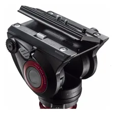 Tripé Manfrotto Mt055xpro3 Cabeça Hidráulica Mvh500ah Vídeo Foto mini  2