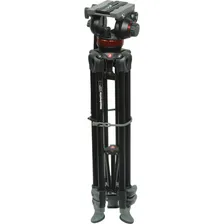 Tripé Manfrotto Mvk502am Com Cabeça Hidráulica Mvh502a Foto mini  3