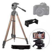 Tripé para câmera Greika Tripe 138 Greika W-f 3710 Para Cameras E Leds Smart, Suportes e Estabilizadores, Tripés para Câmeras prateado de 138cm de diâmetro Foto mini 3