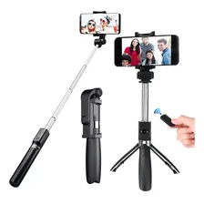 Tripé pau de selfie com controle bluetooth Foto mini  2