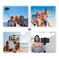 Tripé pau de selfie com controle bluetooth Foto mini 4