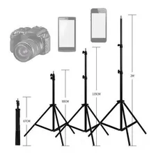 Tripé Profissional 1,60m Câmera Celular Controle Bluetooth Foto mini 2