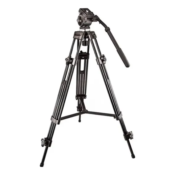 Tripé Profissional Weifeng Wf-717 Cabeça Hidráulica Até 6kg Foto 1