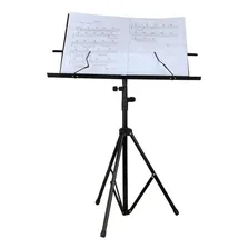Tripé Suporte Retrátil Ajustável Partitura Notebook Tablet Foto mini  3