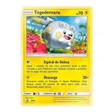Triple Pack Carta Pokemon Sol Lua Togedemaru Eclipse Cosmico Foto mini  3
