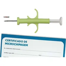 TRIPUÍ MED microchip animal nanochip 1,4x8mm kit 100 unidades cor verde Foto  mini 1