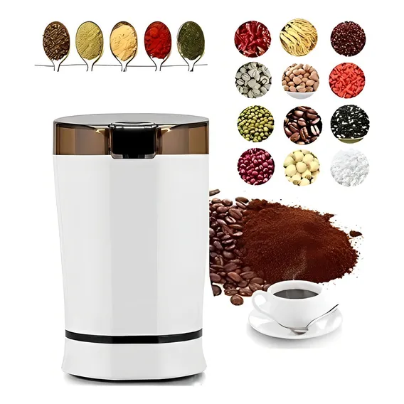 Triturador Grão Gourmet Aparelho Moedor Moinho Elétrico Café Foto 1