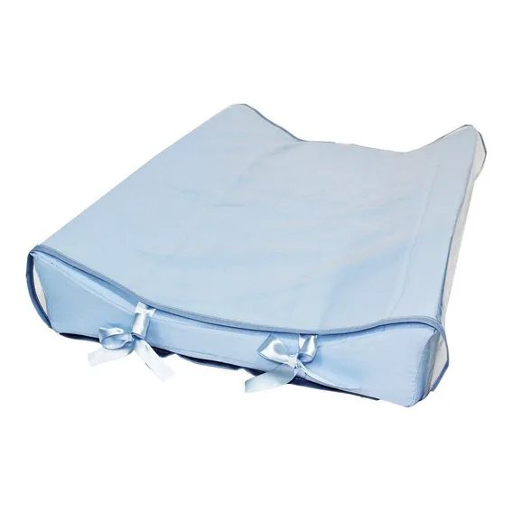 Trocador Americano Comoda Cores Bebe Enxovais Cor Azul Liso Foto 1