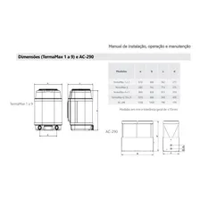 Trocador Aquecedor Piscina Termamax 02 - Nautilus - 220 Mono 220V Foto mini  3