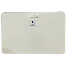 Trocador Bebe Salões + Colchonete + Cor Branco com cinto preto Foto mini 4