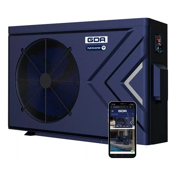 Trocador Calor Aquecedor Piscina Até 68m³ Full Inverter Wifi Foto 1