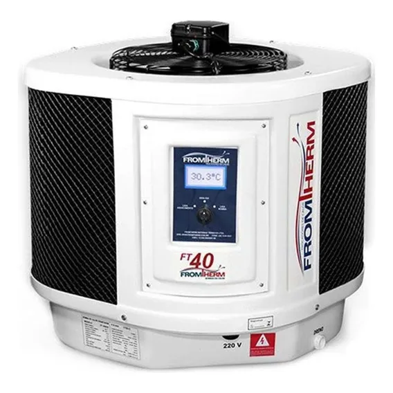 Trocador Calor Aquecedor Piscina Fromtherm Ft40 Degelo Gás Foto 1