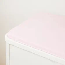 Trocador Comoda Fraldas Slim Impermeável Dobrável Para Bebês Cor Rosa Foto mini 4
