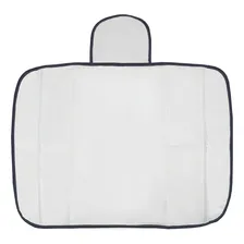 Trocador Portátil Com Bolsos Losango Marinho Foto mini  2