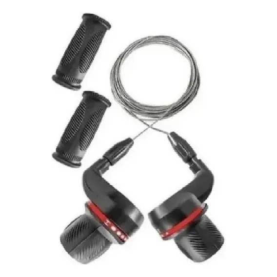 Trocador Punho Passador Grip Shif Bicicleta 18 / 21 Marcha Foto 1