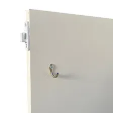 Trocador Quarto Dobrável Parede Banheiro Bebe Cuidado Cor Branco Com Cinto Preto Fraldário Foto mini  3