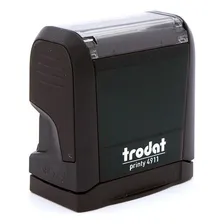 Trodat 4911 P4 Carimbo Automatico Personalizado Foto mini 2