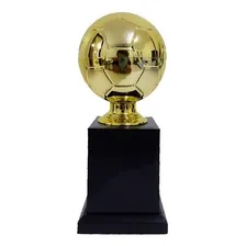 Trofeu Artilheiro Goleador Bola Futebol Campeão 18 Cm Foto mini 1
