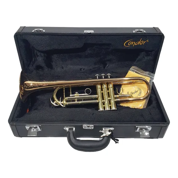 Trompete Condor Ctr175 Com Case Foto 1