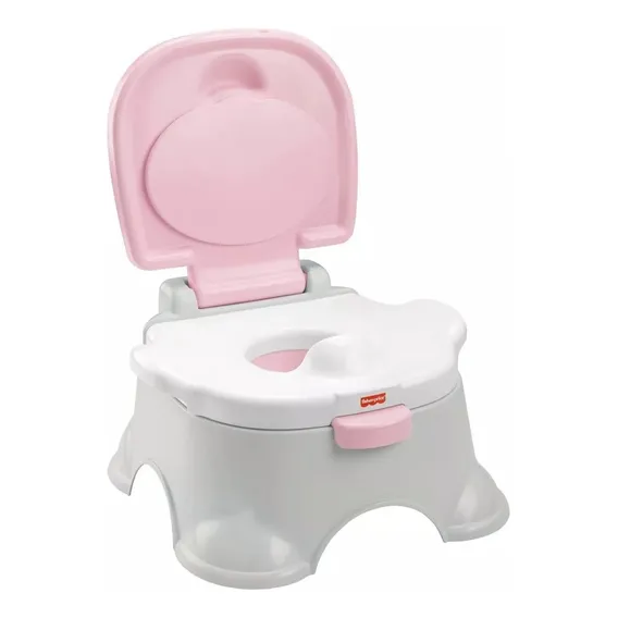 Troninho 3 Em 1 Rosa Fisher Price - Mattel Foto 1