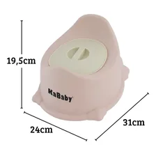 Troninho Baby Com Tampa Rosa - Kababy Foto mini  2