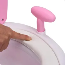 Troninho Infantil Ursinho Lorben Desfralde Penico Portátil Cor Rosa Foto mini 4