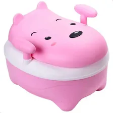 Troninho Infantil Ursinho Lorben Desfralde Penico Portátil Cor Rosa Foto mini 1