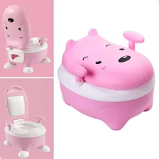 Troninho Infantil Ursinho Lorben Desfralde Penico Portátil Cor Rosa Foto mini 3