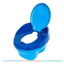 Troninho Penico 2 Em 1 Infantil Desfralde Cor Azul Styiibaby Foto mini 3