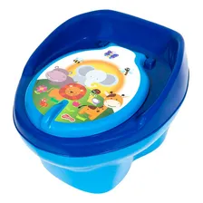 Troninho Penico 2 Em 1 Infantil Desfralde Cor Azul Styiibaby Foto mini 1
