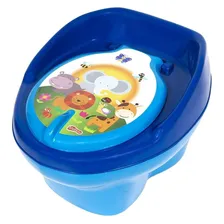 Troninho Penico Infantil Bichinhos Azul Styll Baby Foto mini 1