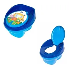 Troninho Penico Infantil Bichinhos Azul Styll Baby Foto mini 2