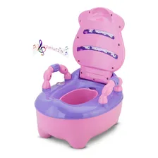 Troninho Penico Infantil Musical Fazendinha Rosa Prime Baby Foto mini 1