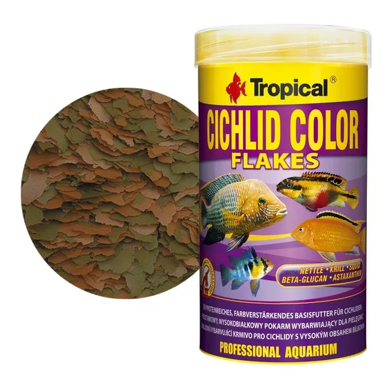 Tropical Cichlid Color Flakes 50g Foto 1