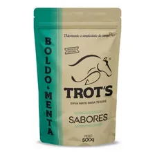 Trots Erva Tereré Premium Sabores Boldo E Menta 500g Foto mini 1