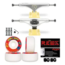 Truck Crail 149mm Hi + Roda Moska 58mm + Rolamento Redbones Foto mini 1