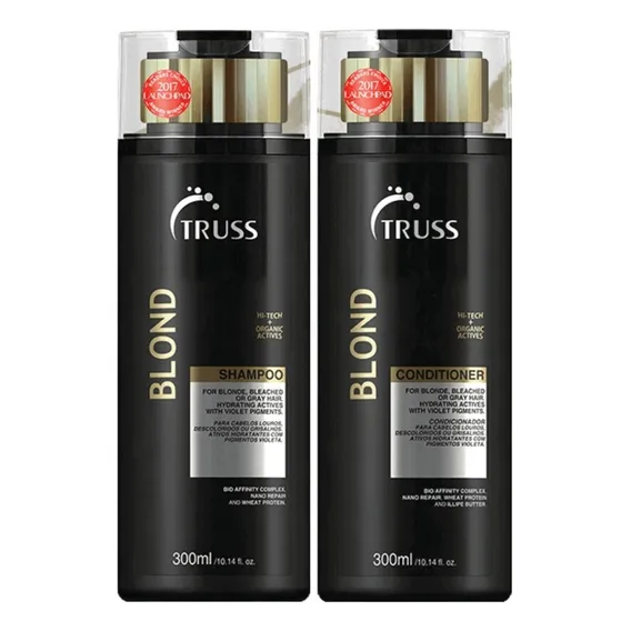 Truss Blond Shampoo + Condicionador 300 Foto 1