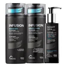Truss Infusion Shampoo Condici 300ml +night Spa Sérum 250ml Foto mini 1