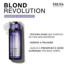 Truss Kit Blond Revolution: Shampoo + Máscara + Finalizador Foto mini  2