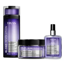 Truss Kit Blond Revolution: Shampoo + Máscara + Finalizador Foto  mini 1