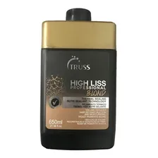 Truss Progressiva High Liss Blond 650ml Selamento Térmico Foto mini  2