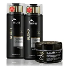 Truss Shampoo Blond+ Condicionador Blond+ Mascara Blond Foto  mini 1