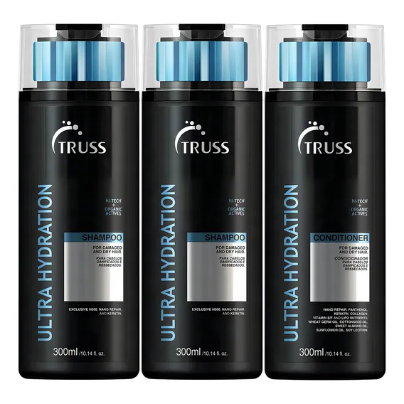 Truss Ultra Hidratante Shampoo + Shampoo + Condicionador Foto 1