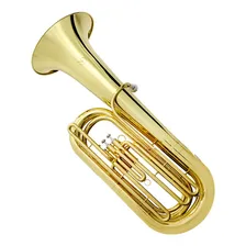 Tuba 3 Pistos Tu 200 Laqueada Dourada Com Case New York Cor Dourado Foto mini 2