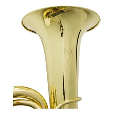 Tuba 3 Pistos Tu 200 Laqueada Dourada Com Case New York Cor Dourado Foto mini 3