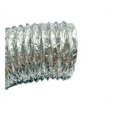 Tubo Alumínio Aludec 109mm Ventilação Flexível 10mm Foto mini 2