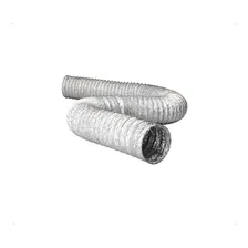 Tubo Alumínio Aludec 109mm Ventilação Flexível 10mm Foto mini 3