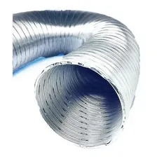 Tubo AlumĂnio FlexĂvel Westaflex 100mm X 1,5m Flextic Foto mini 2