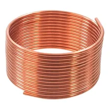 Tubo Cobre Flexível Panqueca 5/8'' 15 Metros Foto mini  3